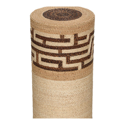 Wildwood Calusa Abaca Rope Warpped Wooden Pedestal