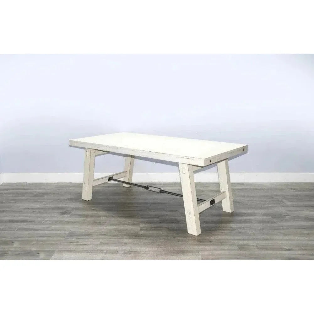White Sand Dining Table Off White -- view 10