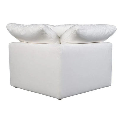 3 PC Stain Resistant Performance Terra Condo White Nook Modular Modular Sofas LOOMLAN By Moe's Home