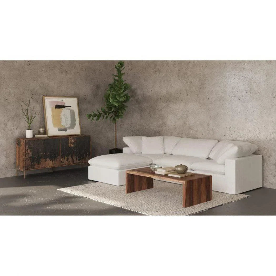 3 PC Stain Resistant Performance Terra Condo White Nook Modular Modular Sofas LOOMLAN By Moe's Home