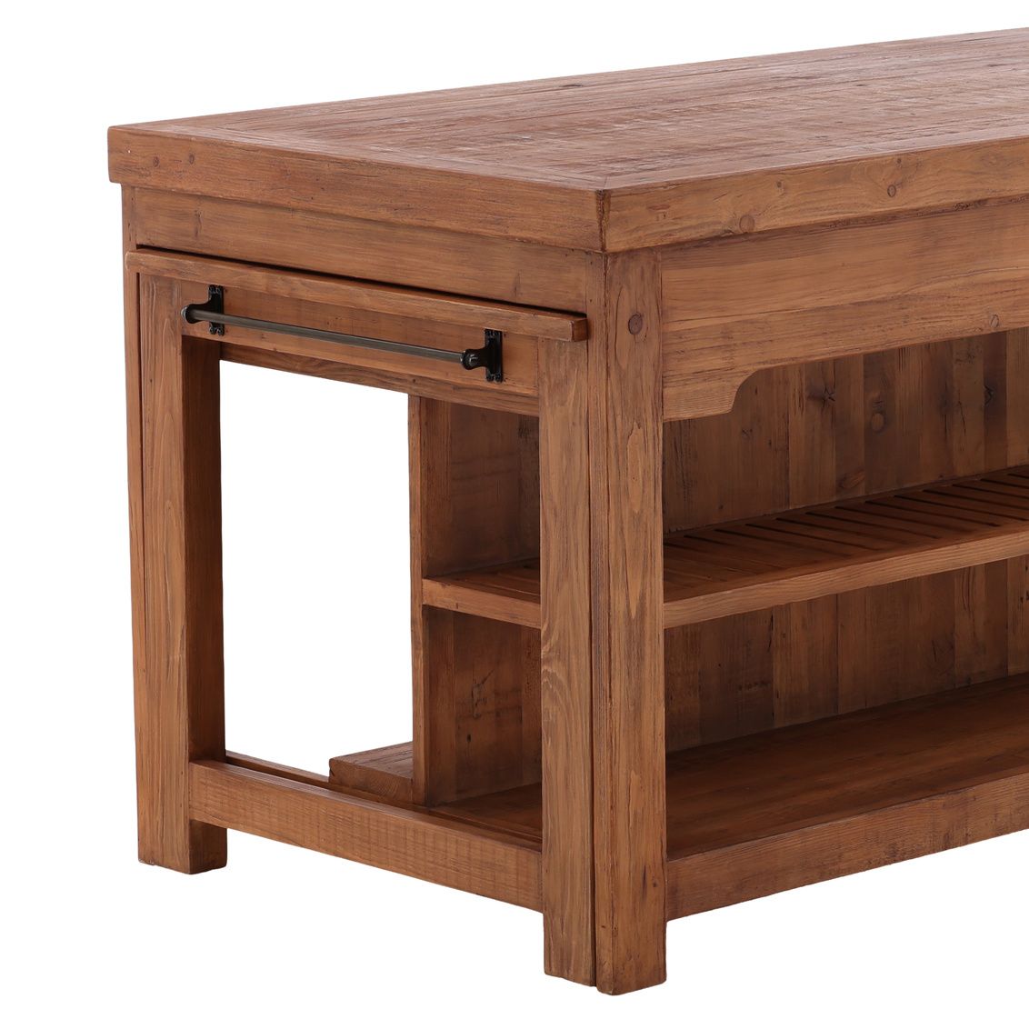 Furniture Classics Montana Natural Wooden Kitchen Island