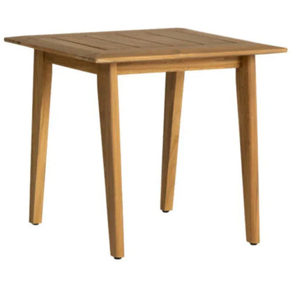 Alpine Teak Wooden Square Outdoor End Table