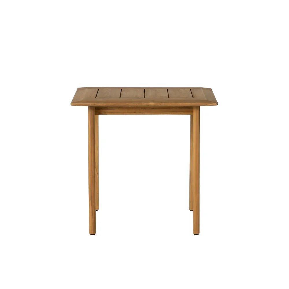 Alpine Teak Wooden Square Outdoor End Table