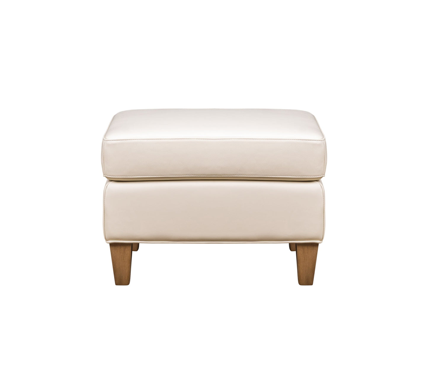 Redding Leather Ashland Pearl Chic Ottoman