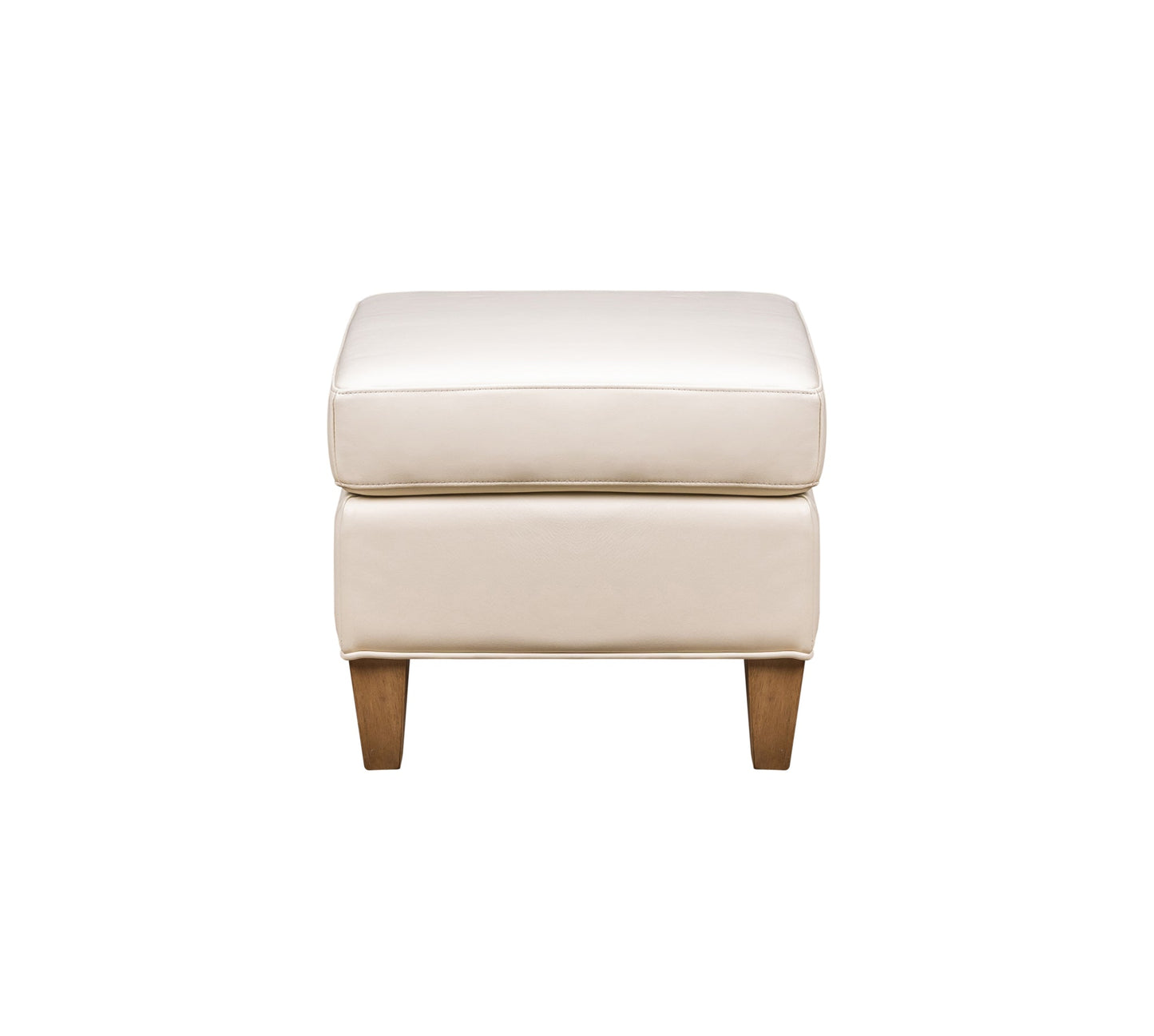 Redding Leather Ashland Pearl Chic Ottoman