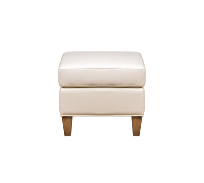 Redding Leather Ashland Pearl Chic Ottoman