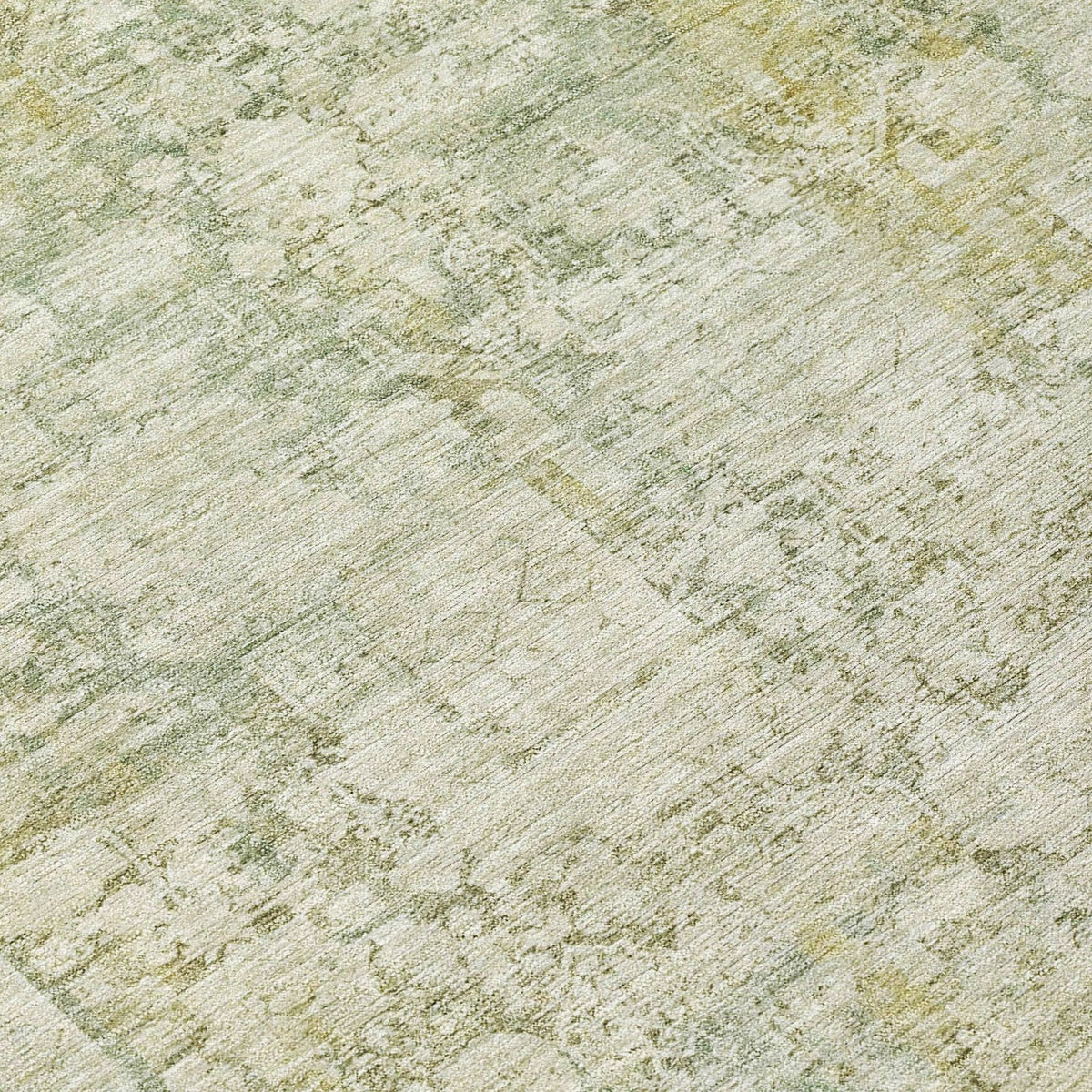 Kaelien Brown Washable Indoor-Outdoor Rug