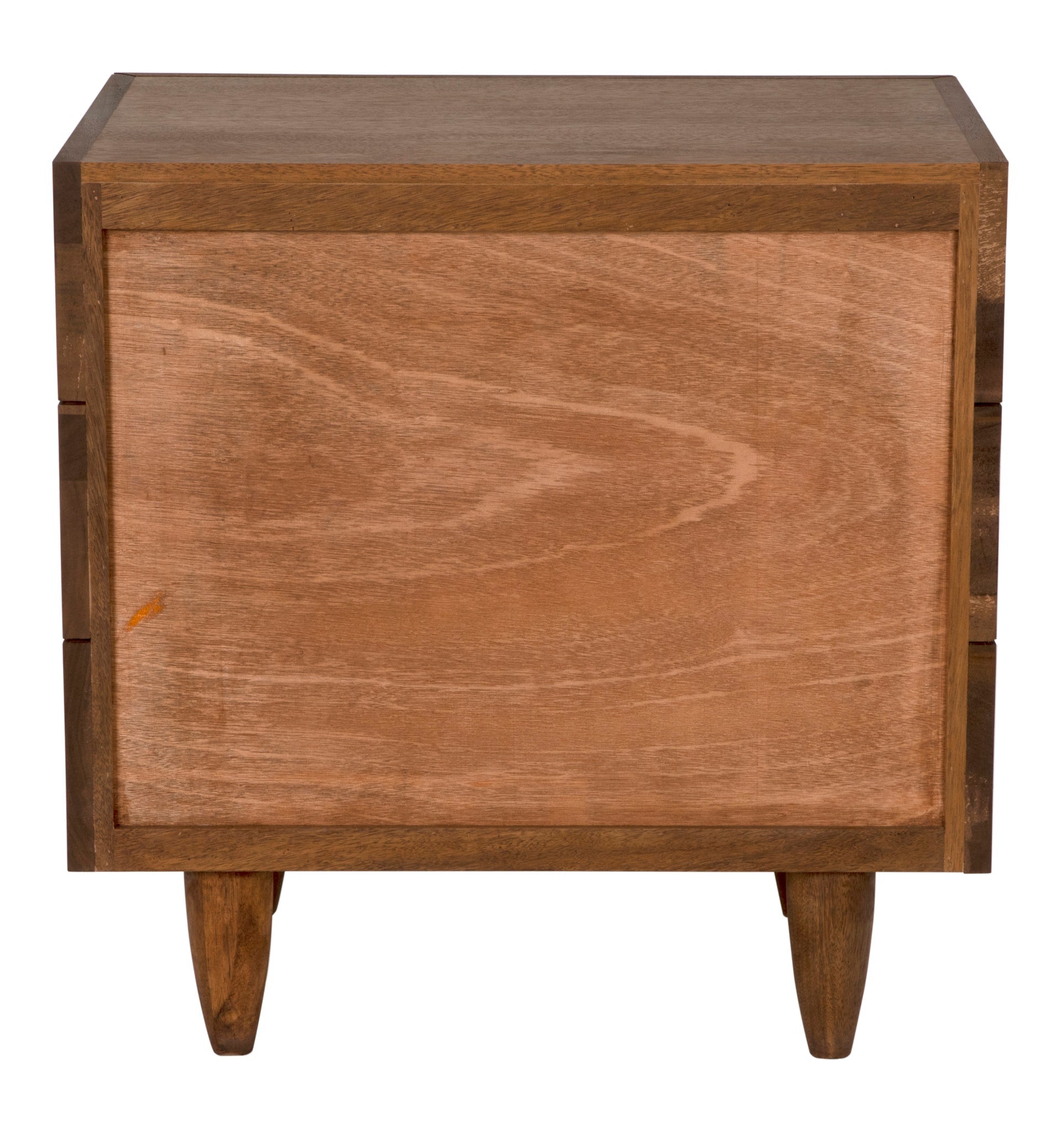 32" David Wood Rectangle Side Table-Side Tables-Noir-Sideboards and Things