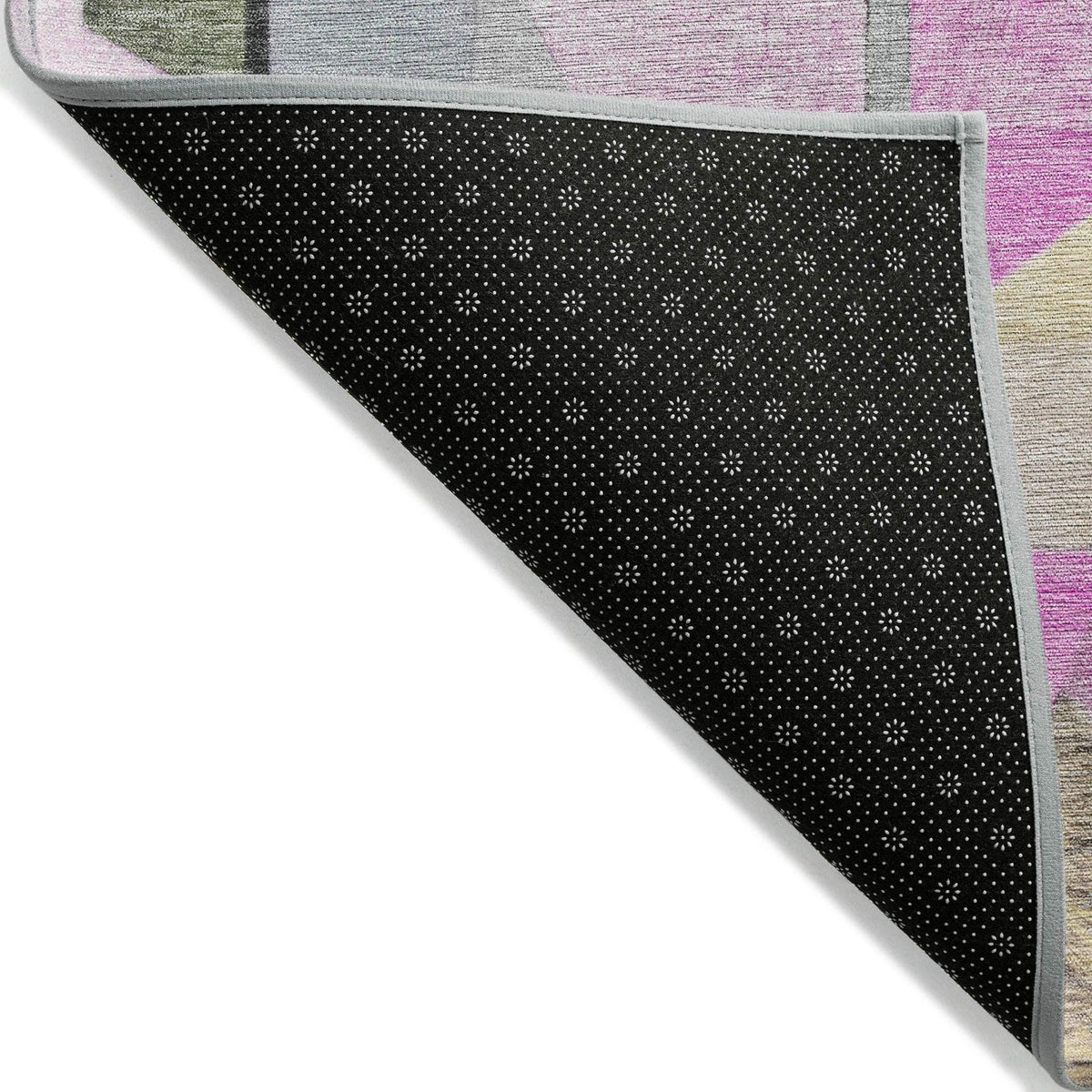 Jaelira Purple Washable Indoor-Outdoor Rug