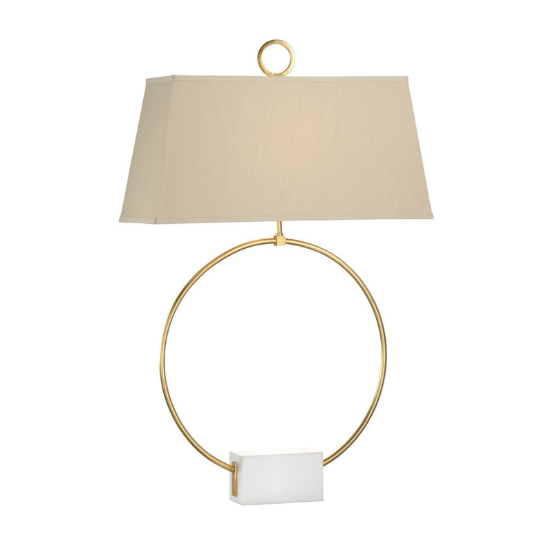 Chelsea House Bradshaw Orrell Ring Marble Base Table Lamp
