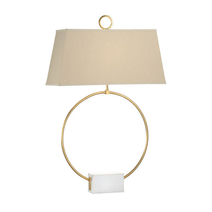 Chelsea House Bradshaw Orrell Ring Marble Base Table Lamp