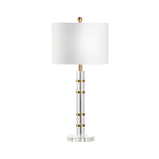 Chelsea House Merida Brass Accents Finish Table Lamp