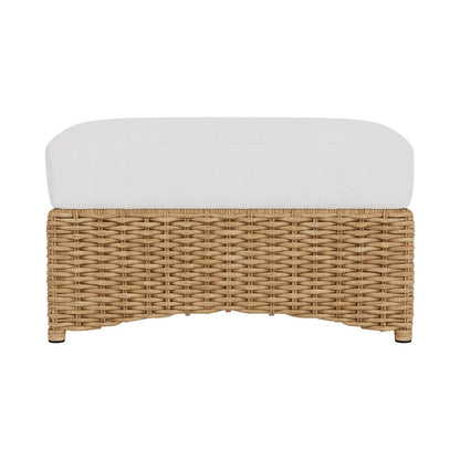 Lloyd Flanders Magnolia Brown Outdoor Ottoman
