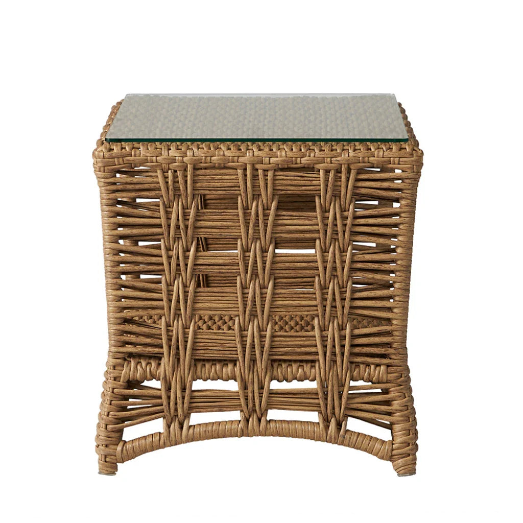Lloyd Flanders Magnolia Rectangular Outdoor End Table