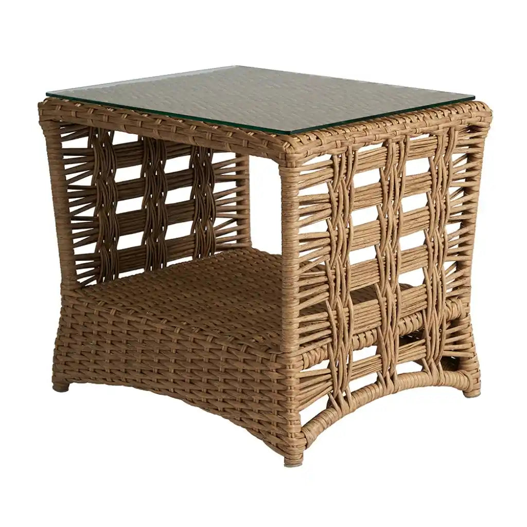 Lloyd Flanders Magnolia Rectangular Outdoor End Table