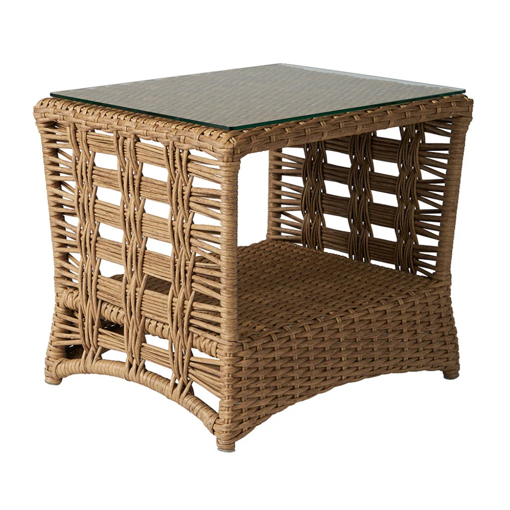 Lloyd Flanders Magnolia Rectangular Outdoor End Table