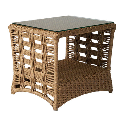 Lloyd Flanders Magnolia Rectangular Outdoor End Table