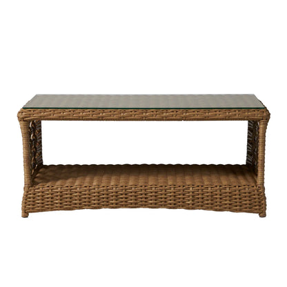 Lloyd Flanders Magnolia Rectangular Outdoor Cocktail Table