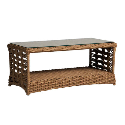 Lloyd Flanders Magnolia Rectangular Outdoor Cocktail Table