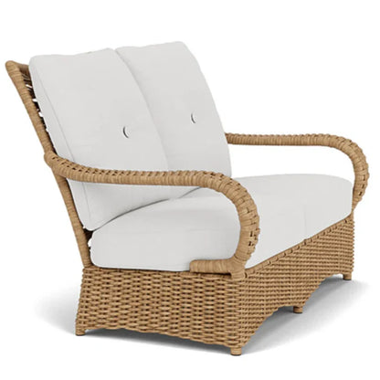 Lloyd Flanders Magnolia Brown Outdoor Loveseat