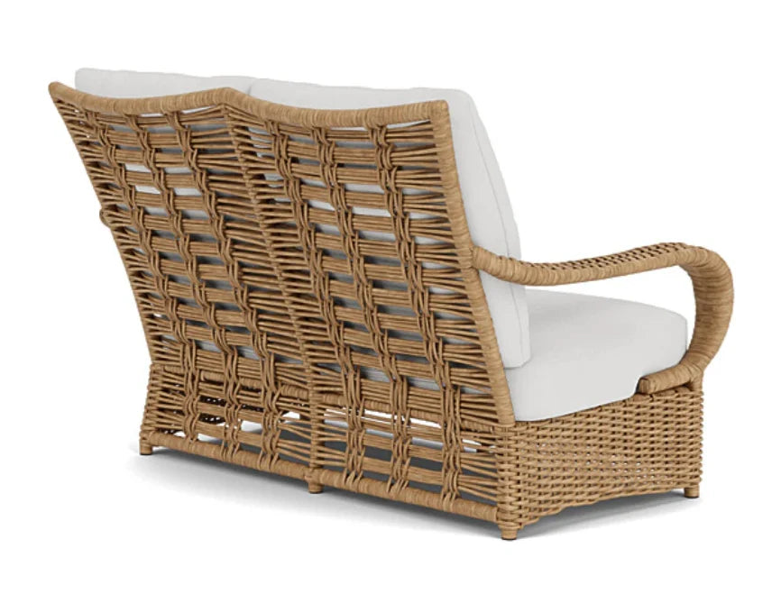 Lloyd Flanders Magnolia Brown Outdoor Loveseat