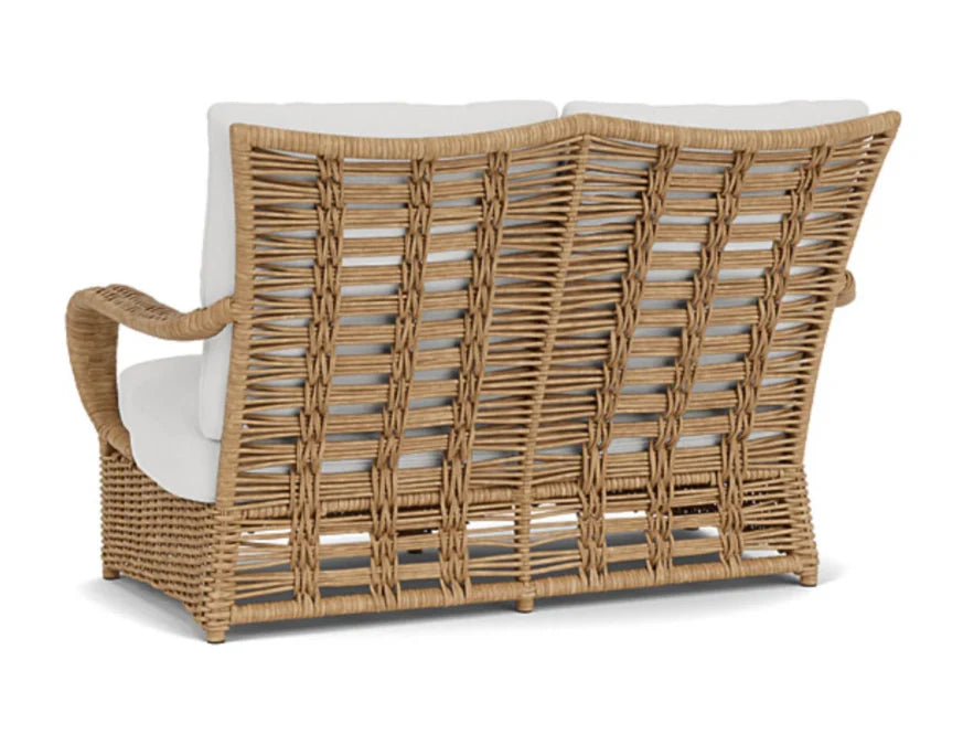 Lloyd Flanders Magnolia Brown Outdoor Loveseat