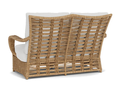 Lloyd Flanders Magnolia Brown Outdoor Loveseat