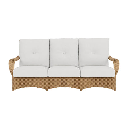 Lloyd Flanders Magnolia Brown Outdoor Sofa