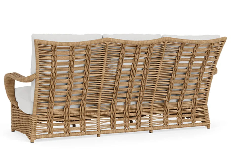 Lloyd Flanders Magnolia Brown Outdoor Sofa