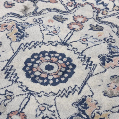 Danz Medallion Blue Kitchen Hallway Runner Rug - LOOMLAN - LOOMLAN - Area Rugs