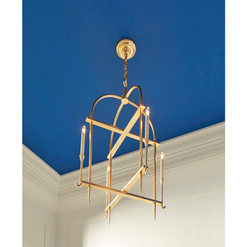 Wildwood Diego Modern Gold Finish Lantern