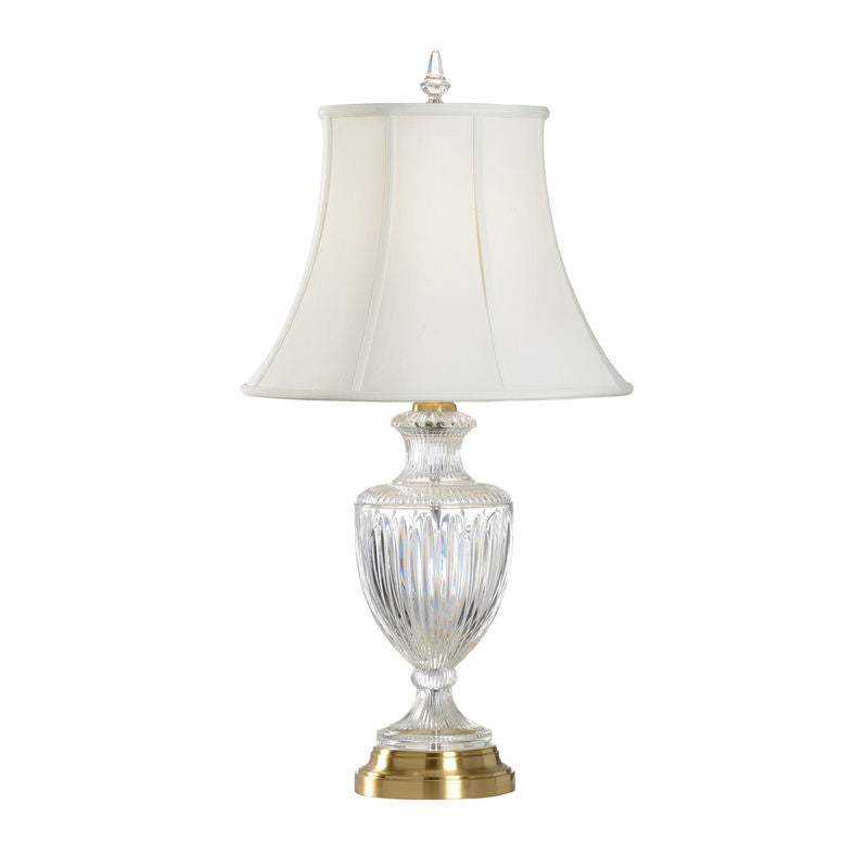Wildwood Mouth Blown Lead Crystal Table Lamp