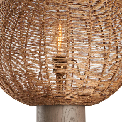 Wildwood Teague Wood Base Table Lamp