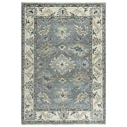Clit Floral Gray Large Area Rugs For Living Room
