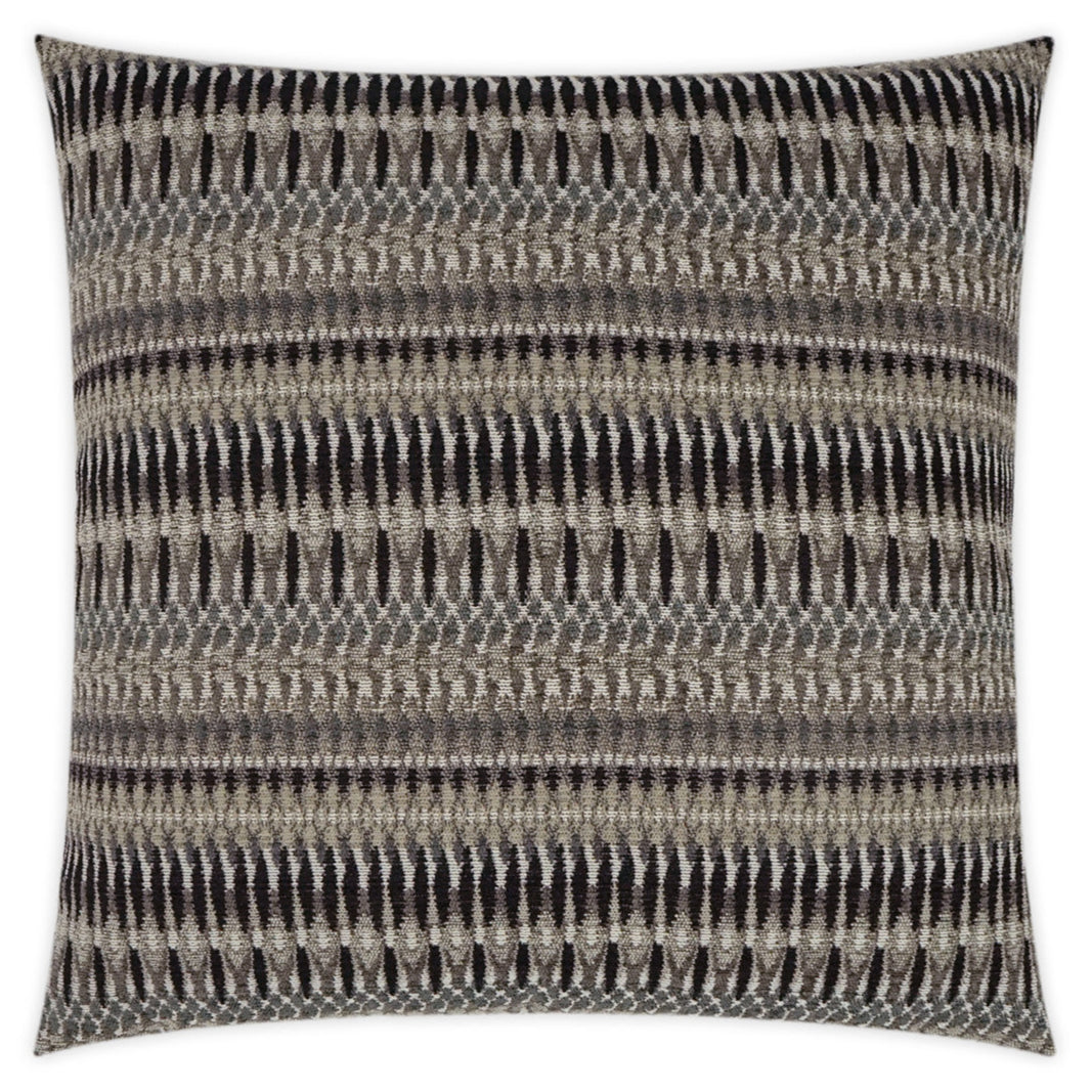 D.V. Kap Flexion Grey Throw Pillow