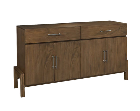 Palmetto Home Manhattan Wooden Brown Credenza