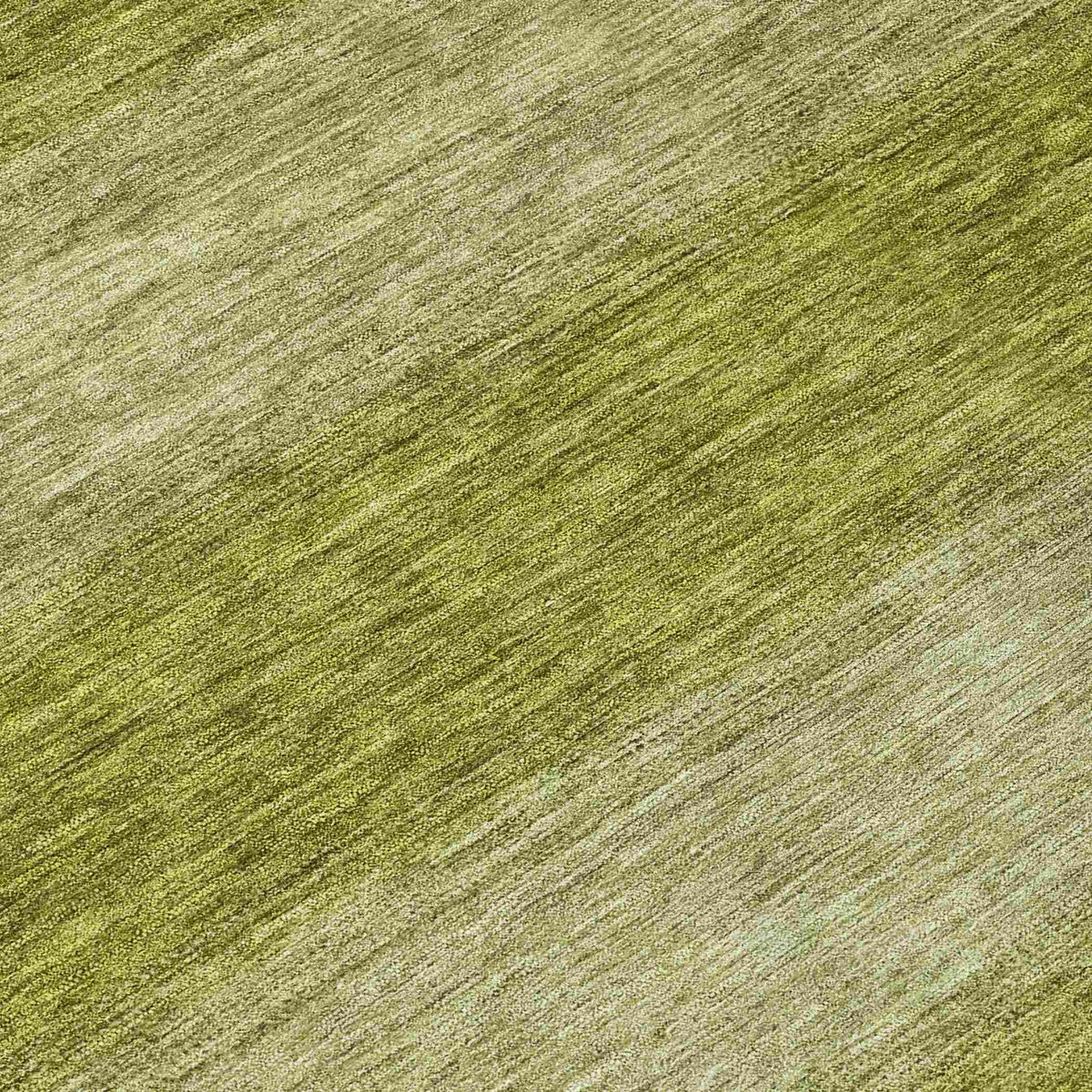 Haelius Green Washable Indoor-Outdoor Rug