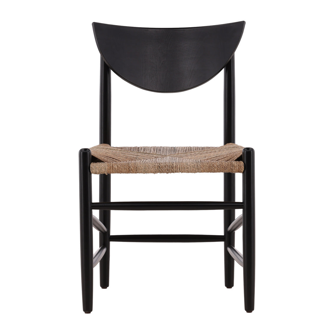 Furniture Classics Simpson Handwoven Seagrass Seat Side Chair 2PC