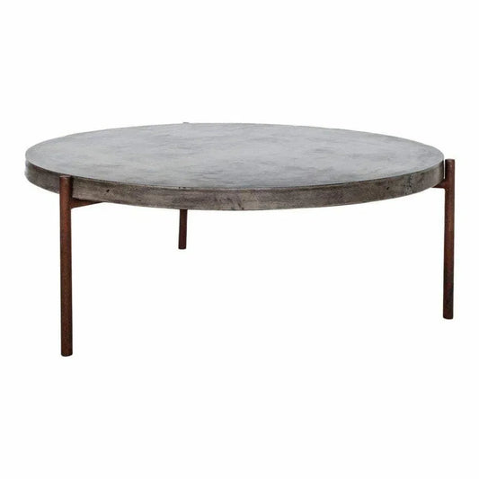 Moe's Home 36 Inch Coffee Table Grey Contemporary