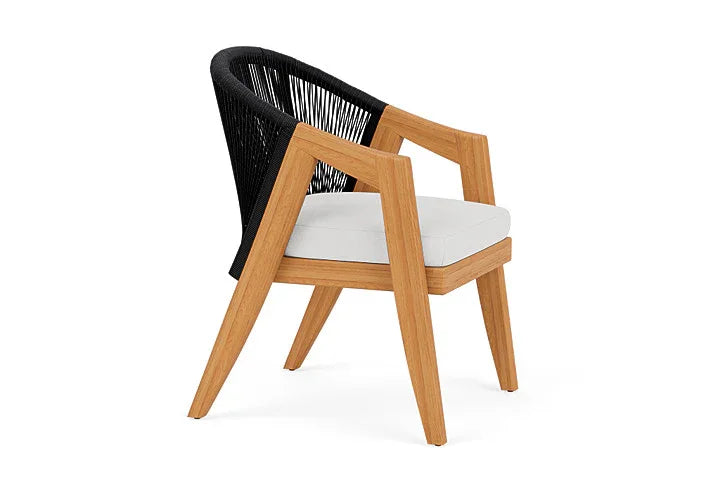 Alpine Teak Wooden Outdoor Dining Armchair