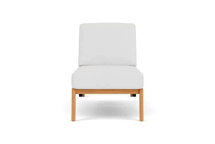 Alpine Teak Wooden Outdoor Pool Chaise