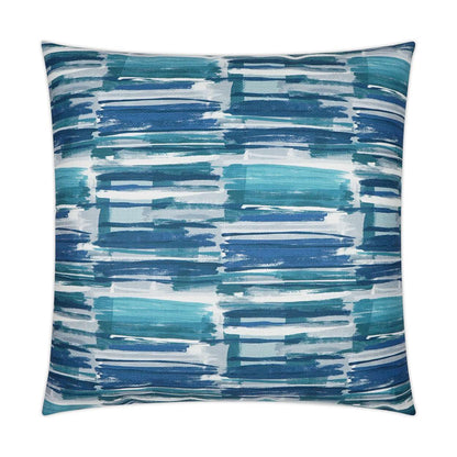 D.V. Kap Bellamy Handmade Blue Throw Pillow