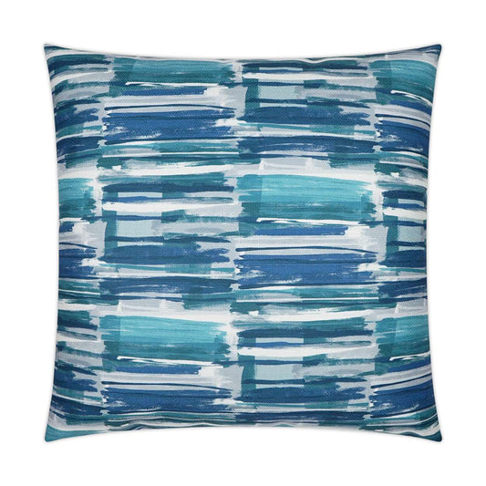 D.V. Kap Bellamy Handmade Blue Throw Pillow