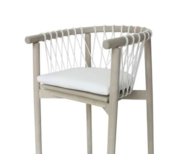 Brown Wood Strand Counter Stool -- view 3