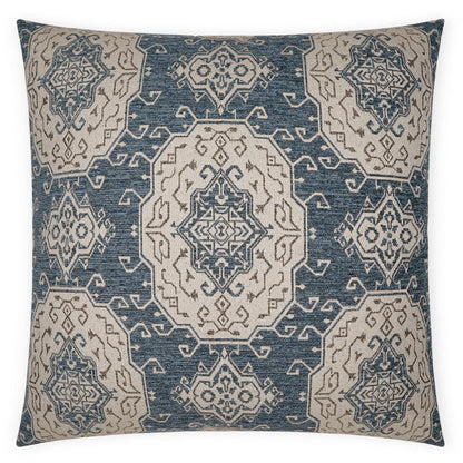 D.V. Kap Elaine Slate Blue Throw Pillow