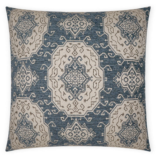 D.V. Kap Elaine Slate Blue Throw Pillow