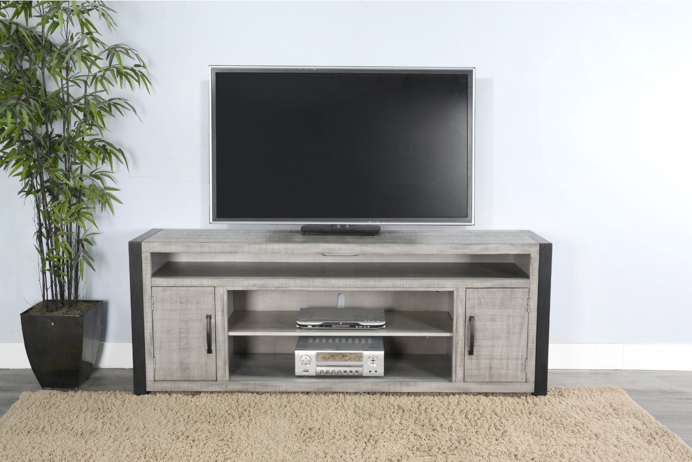 Sunny D Alpine Wooden Media Console
