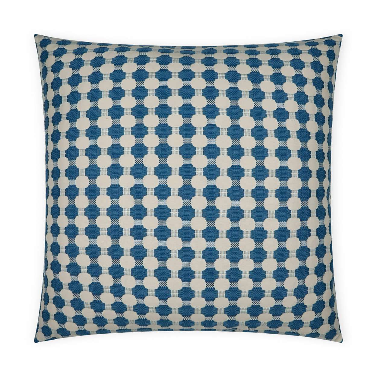 D.V. Kap Cypress Handmade Blue Throw Pillow