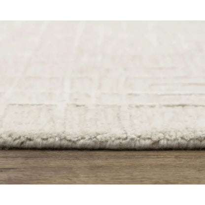 Babi Geometric Light Beige Area Rugs For Living Room -- beige