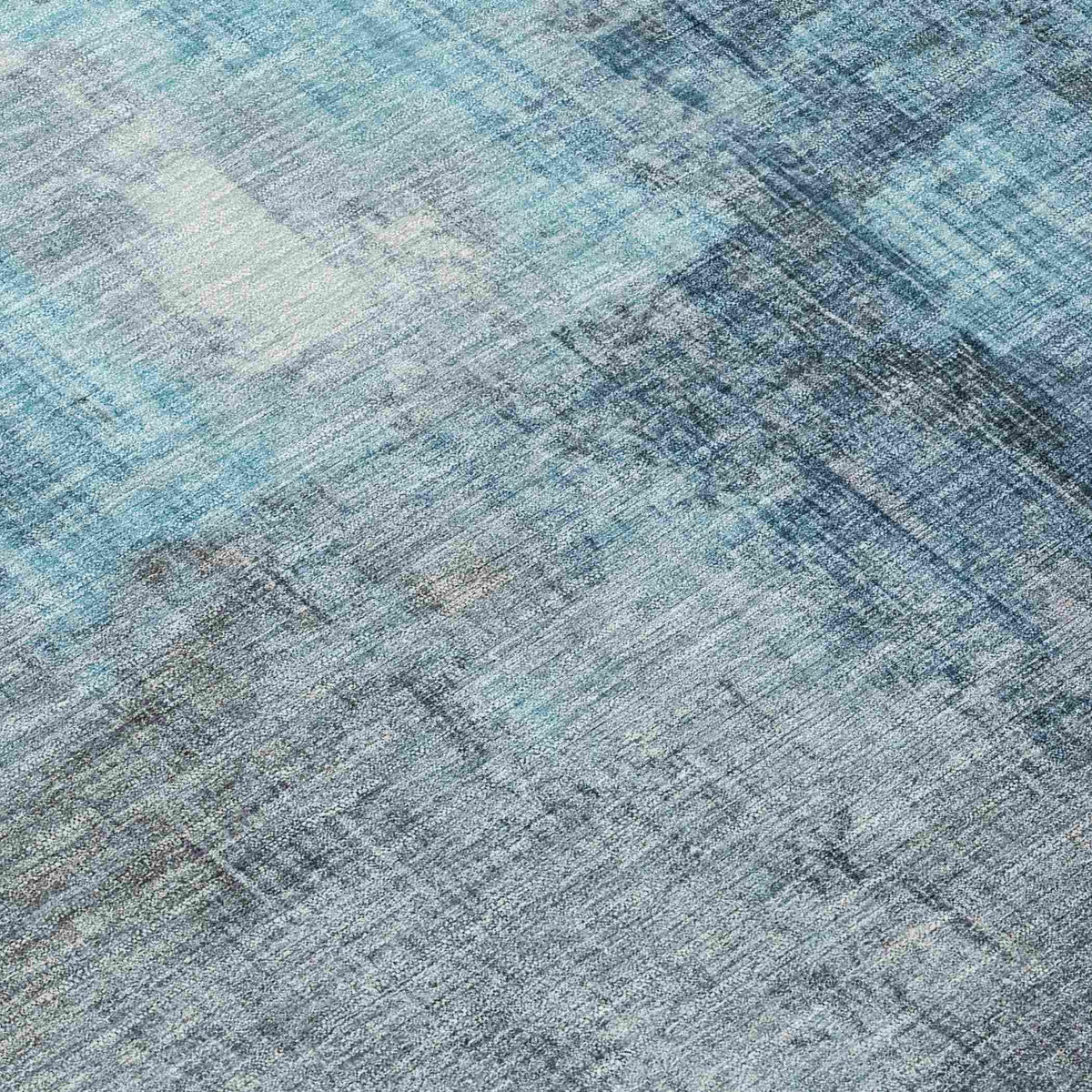 Jaelor Sky Washable Indoor-Outdoor Rug